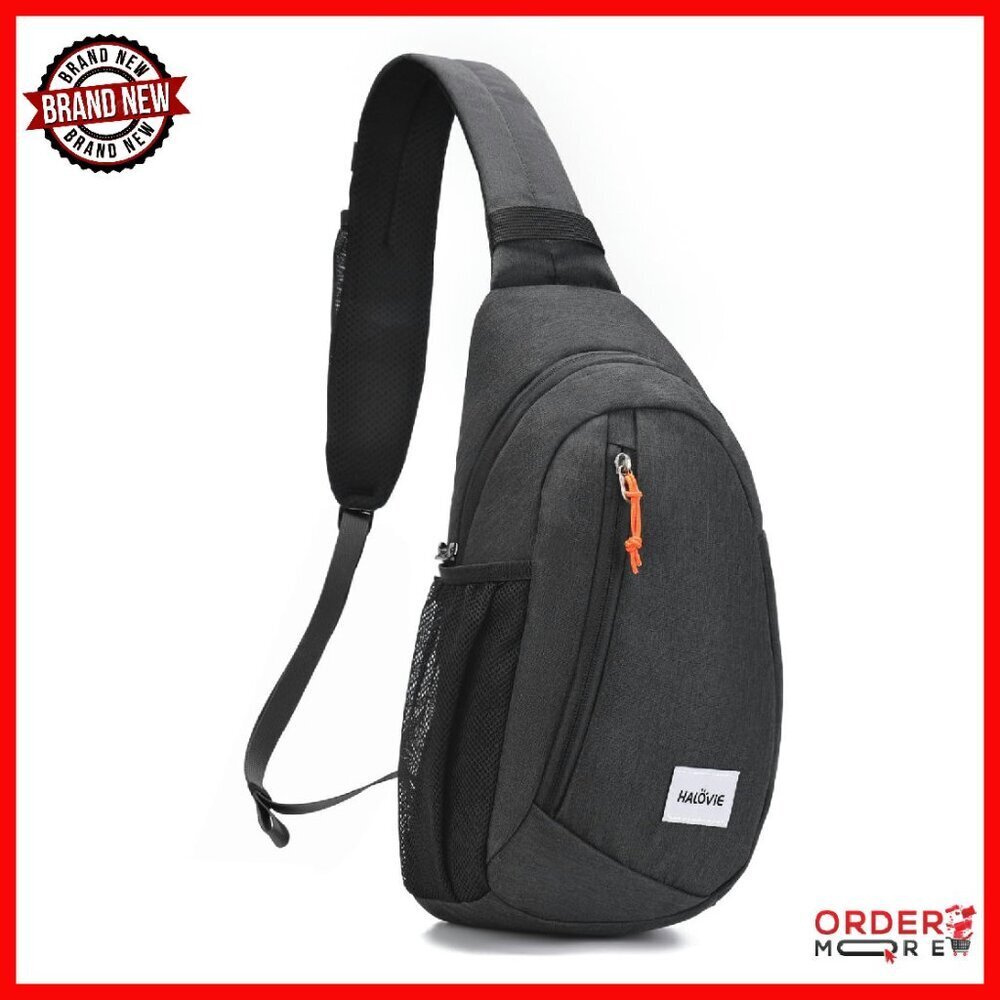 Anti Theft RFID Sling Bag Lightweight Travel Hiking Crossbody Backpack